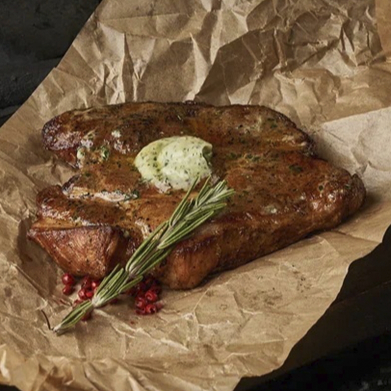 Стейк из свиной шеи