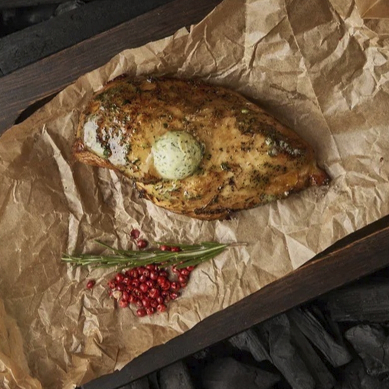 Стейк из куриного филе 