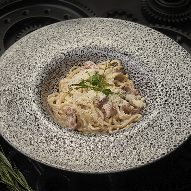 Карбонара с беконом 