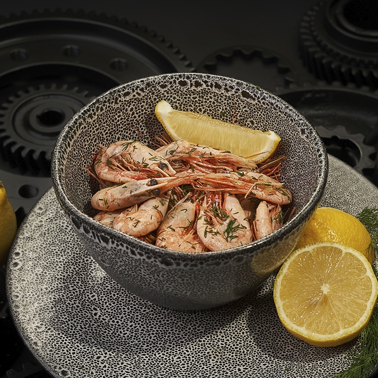 Креветки варенные 